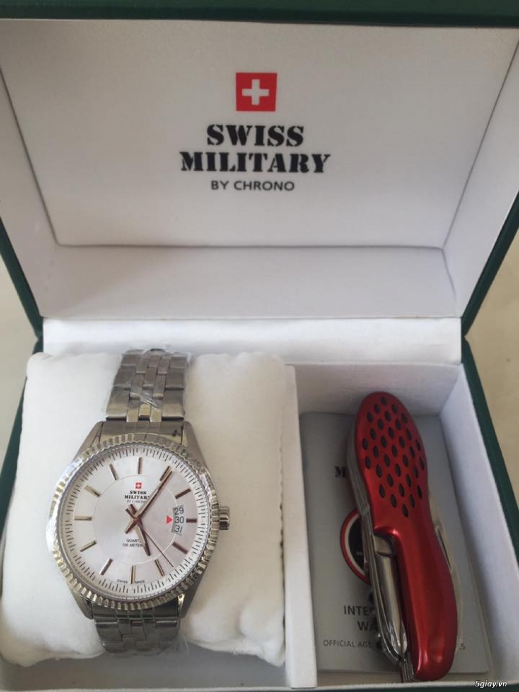 Đồng hồ Swiss Military By Chrono & Richelieu chính hãng Thụy Sĩ - 1