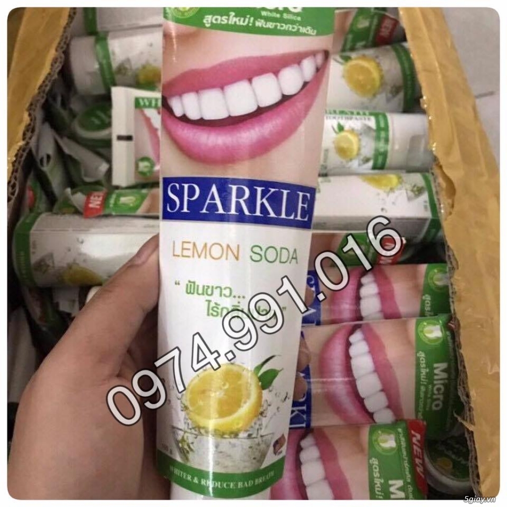 Kem đánh răng siêu trắng Sparkle - 1