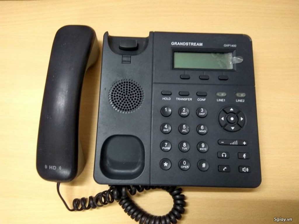Thanh lý 15 máy điện thoại VOIP Grandstream GXP1400 giá rẻ 650K - 1