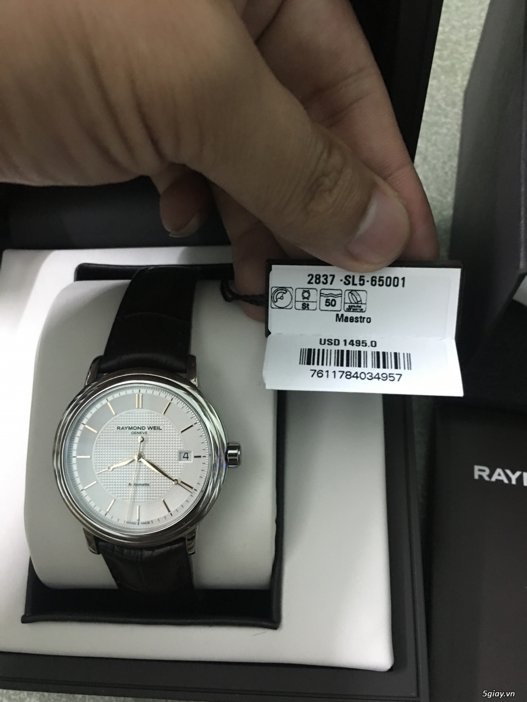 Đồng hồ Raymond Weil 2837-SL5-65001 Swiss Made còn rất mới - 5