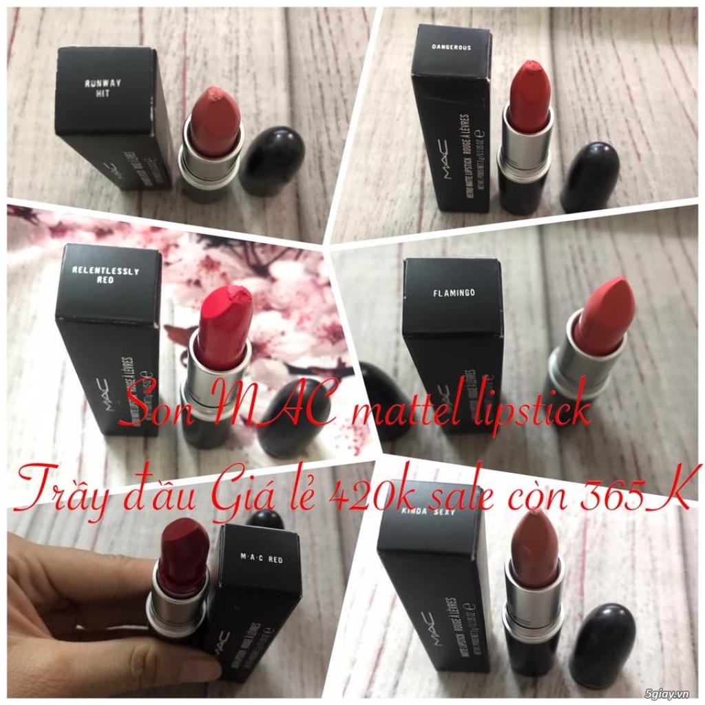 Buôn sỉ son MAC chính hãng giá tốt tại Quận 3 - 8