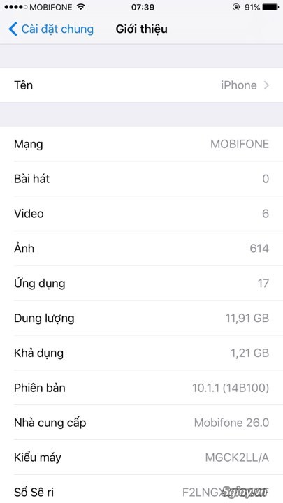 Iphone 6plus grey 16gb - 2
