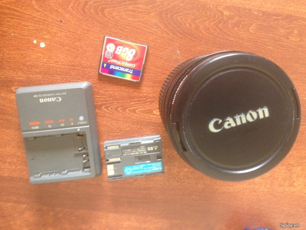 Ống Canon 18-200 3.5/5.6 + Sạc/Pin + Thẻ nhớ 8Gb 133x - 2