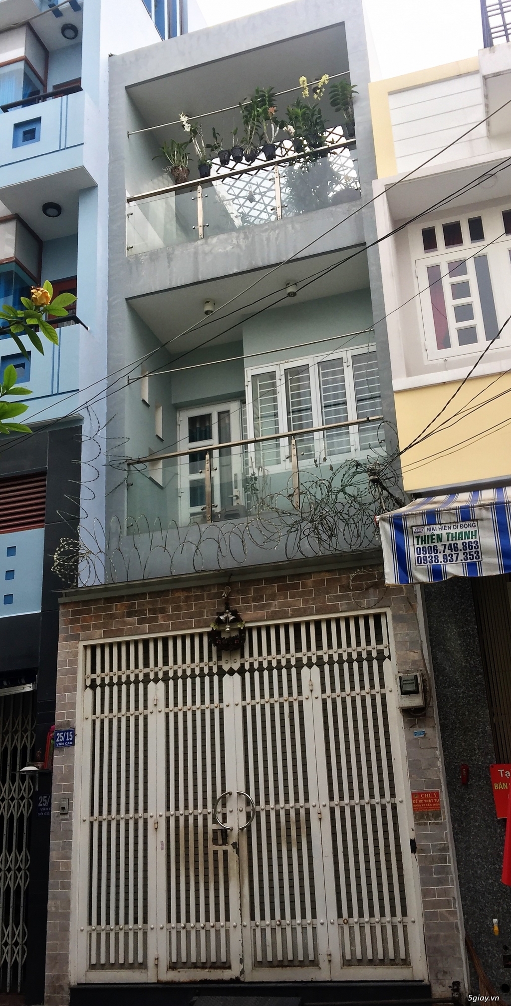 Cần cho thuê nhà đường Văn Cao-Q.Tân Phú,DT 3.5 x 18m