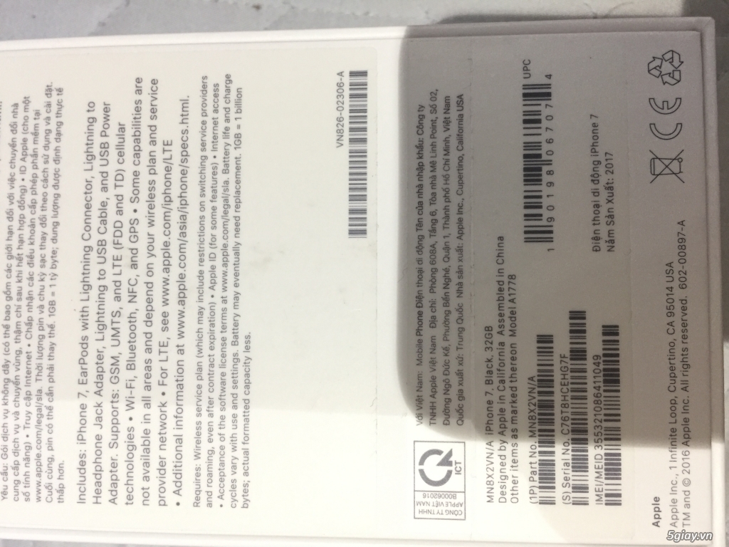 Iphone 7 Black 32GB - 2