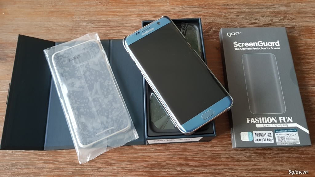 Samsung Galaxy S7 Edge Xanh dương SSVN mới 99%