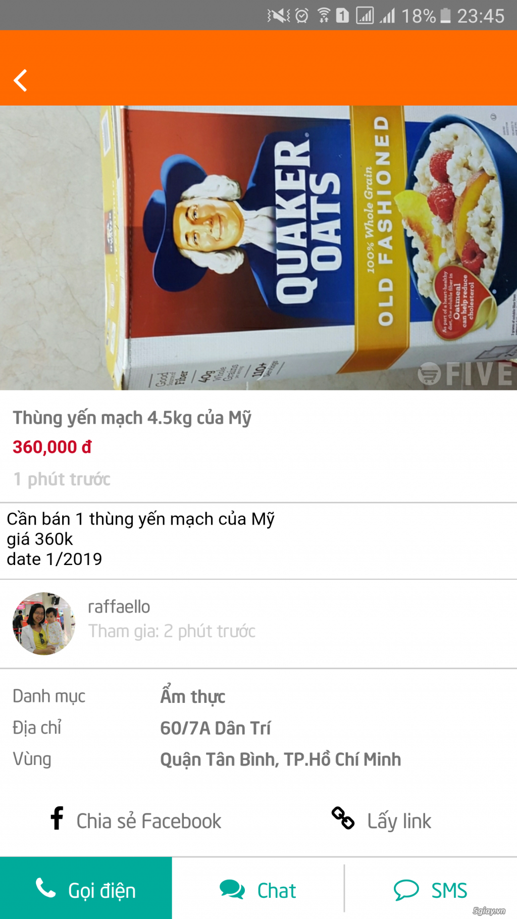 Cài App 5giay nhận ngay nón chất