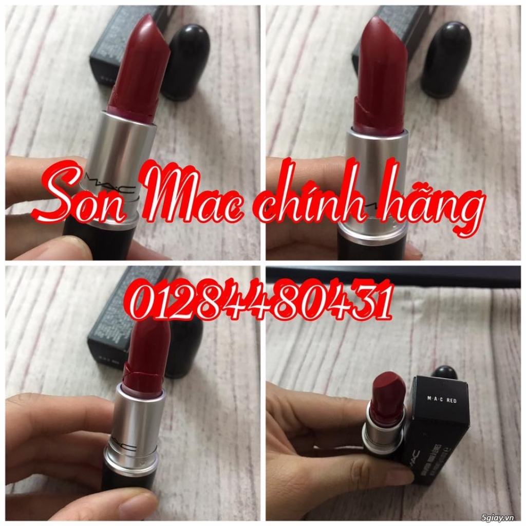 Son MAC - Cần thanh lý Son MAC trầy đầu do vận chuyển tại Q3 - 6