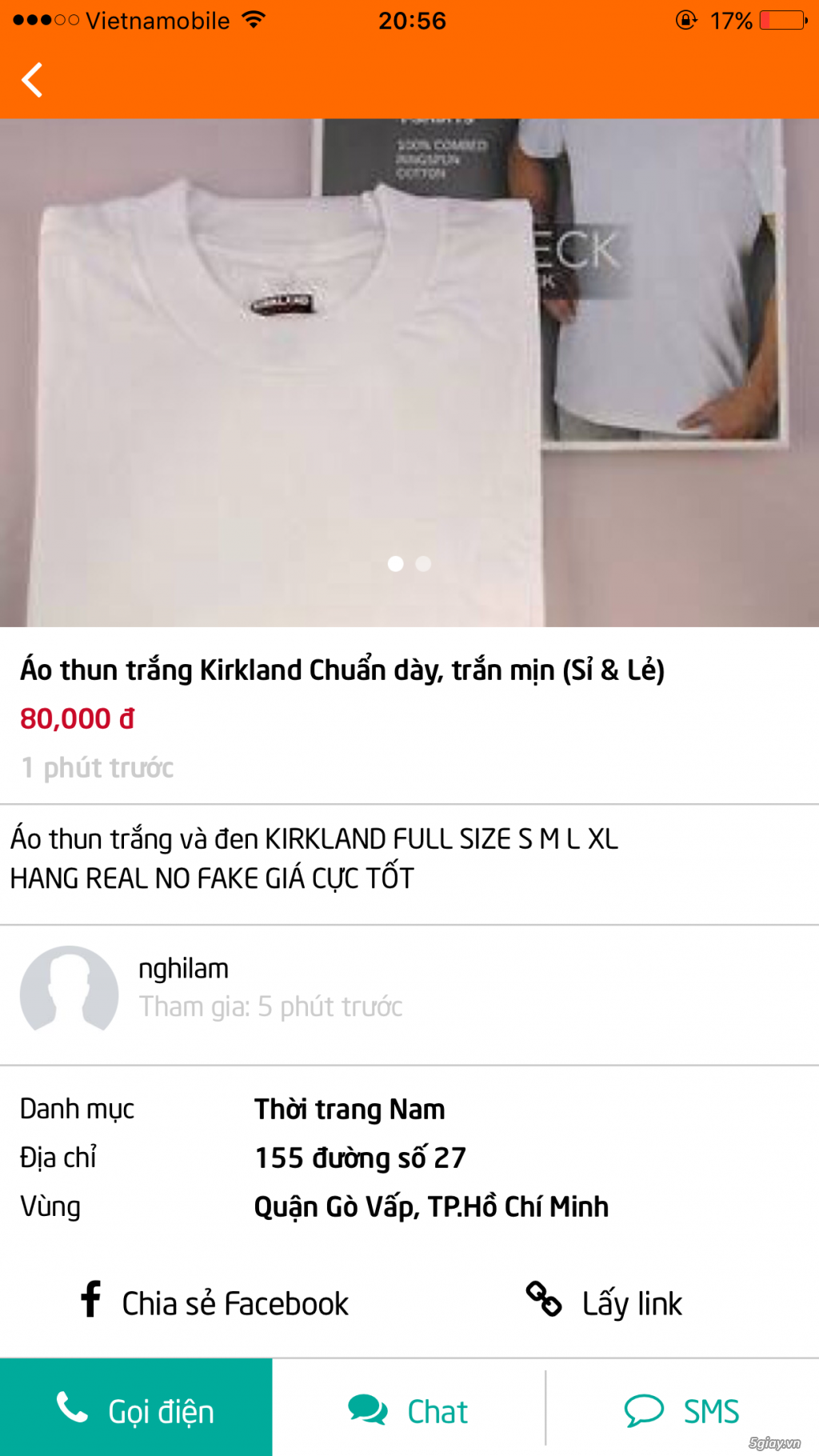 Cài App 5giay nhận ngay nón chất