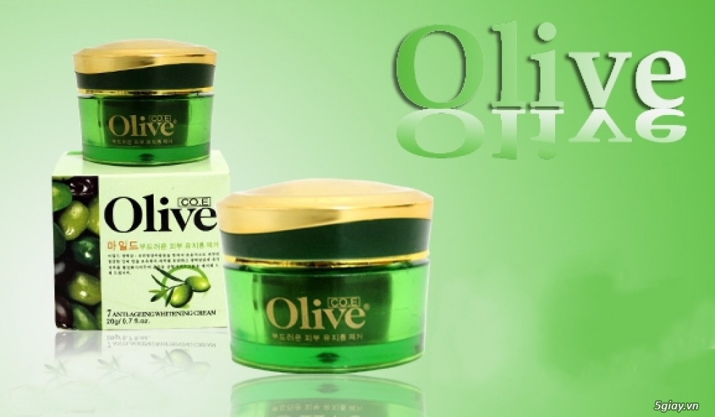 Kem trị nám trắng da 7 ngày Olive