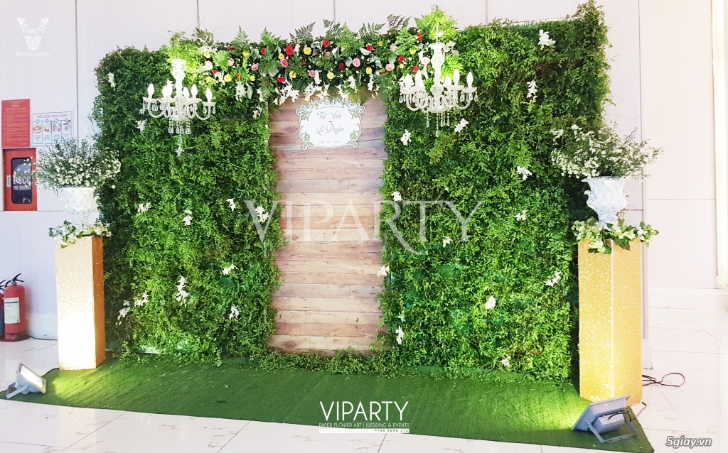 VIPARTY - Chuyên Trang Trí Backdrop Hoa Giấy [ Wedding & Events ] - 16