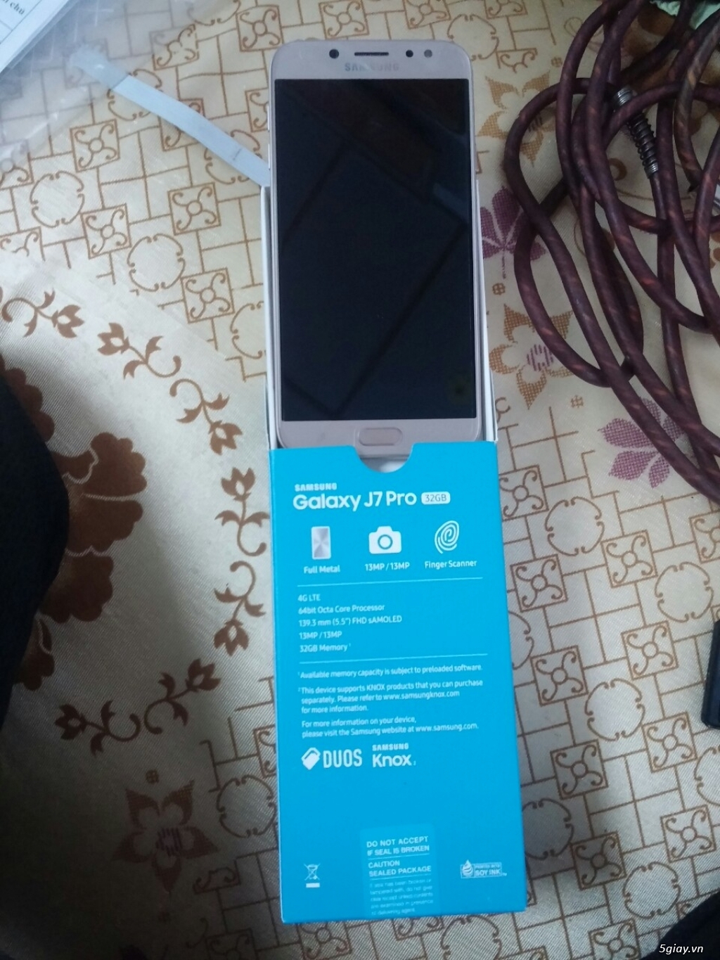 Samsung J7 Pro moi 100%,giá rẻ - 1