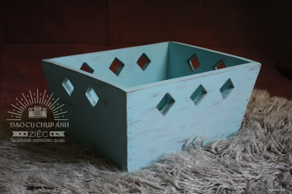 Thùng gỗ chụp ảnh Newborn - 3