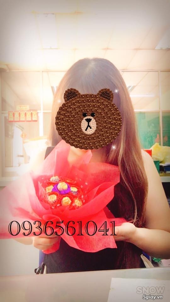 bó hoa kẹo mút cực cute - 24