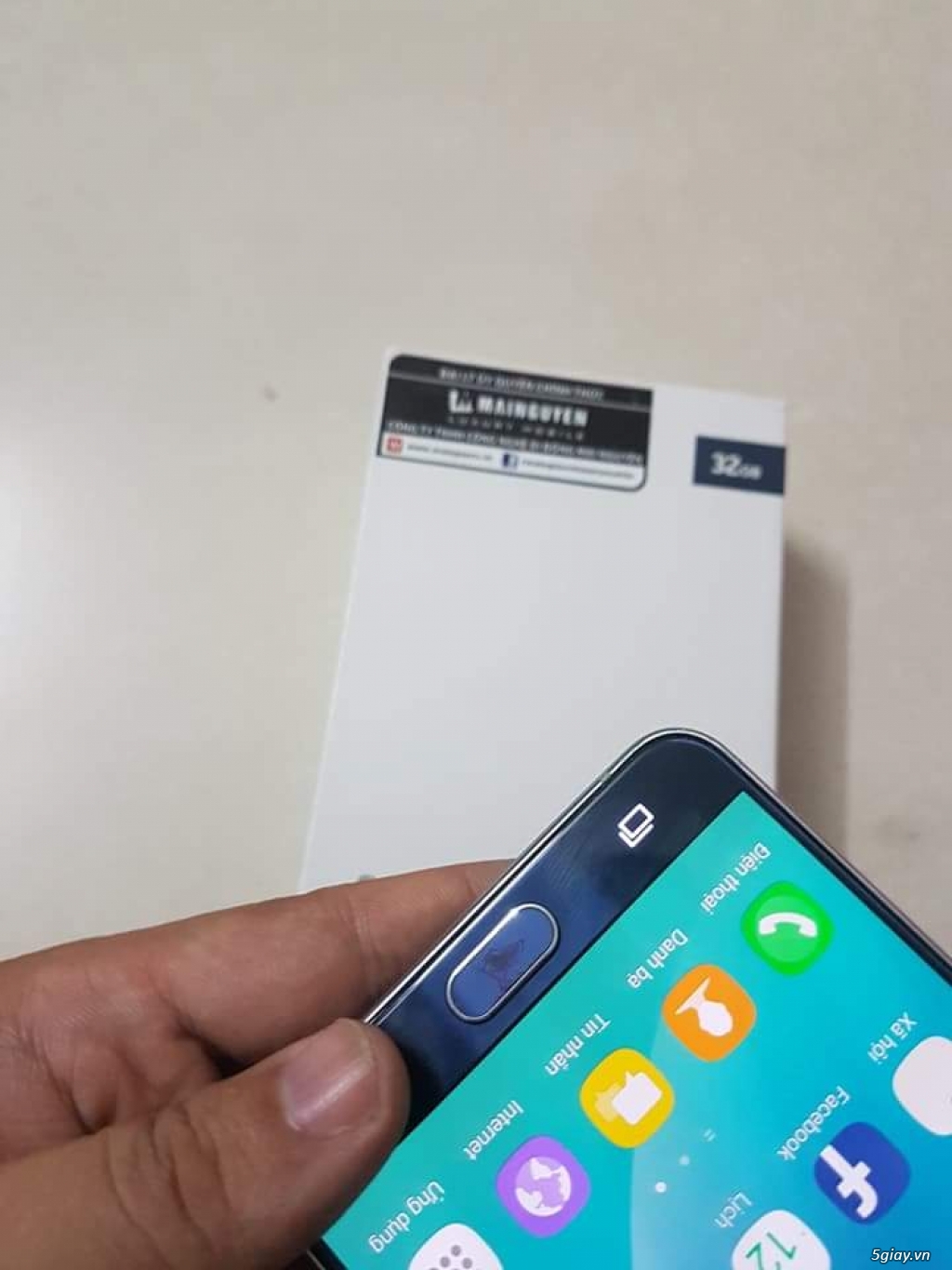 Note 5 xanh đen, chính hãng Samsung Việt Nam, full box - 1