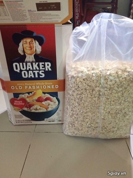 BỘT YẾN MẠCH QUAKER OATS NGUYÊN CHẤT - 3