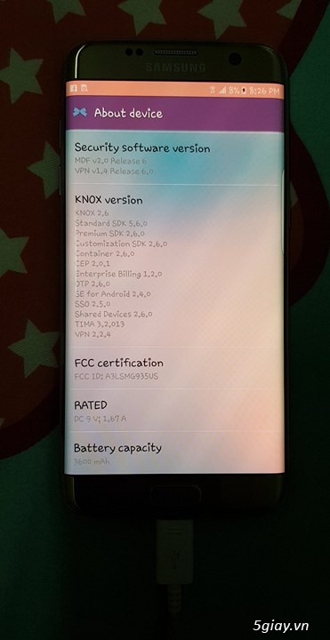 SAMSUNG S7 EDGE bản Mỹ (nữ dùng)