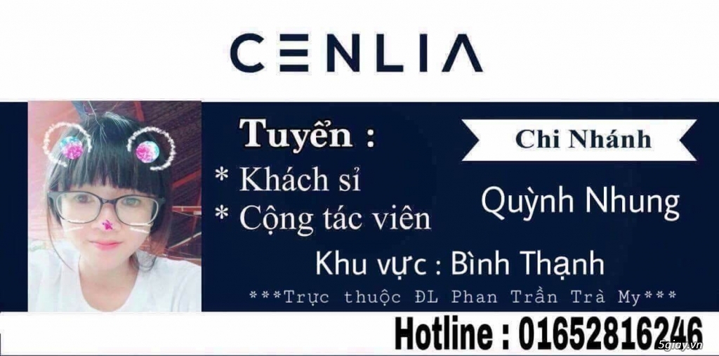 Mỹ phẩm Cenlia Quỳnh Nhung - 1