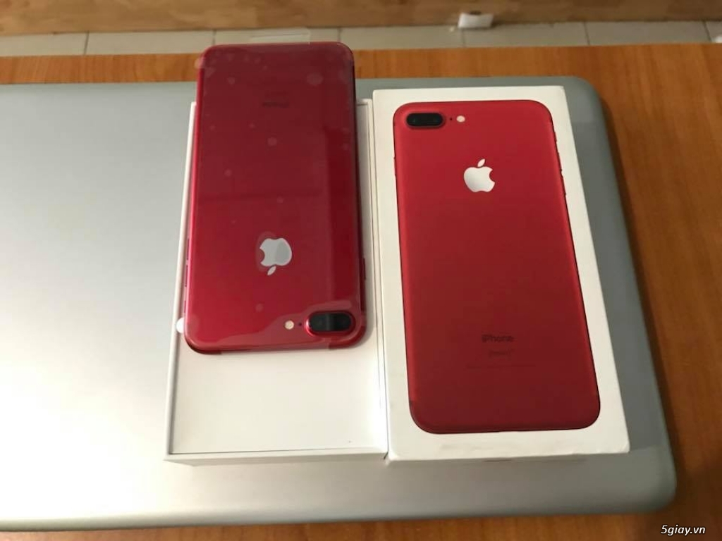 IPHONE 7 PLUS 256G RED LOCK MỸ CHƯA ACTIVE FULL BOX - 6