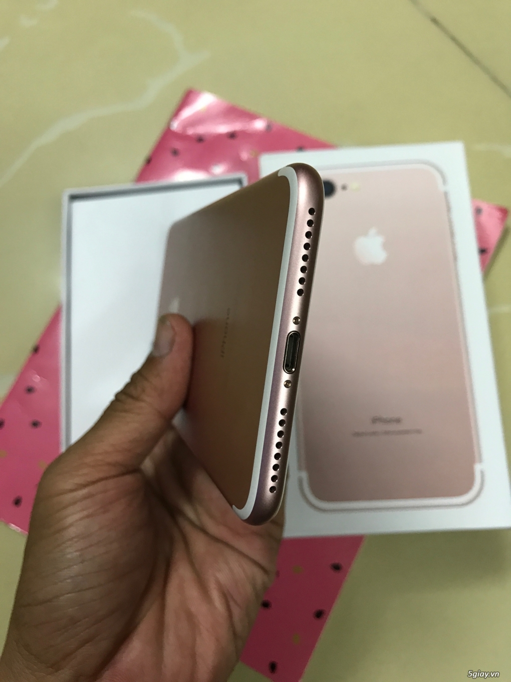 Bán iphone 7 plus vàng hồng 32gb 99.9% đẹp như mới nguyên zin - 3