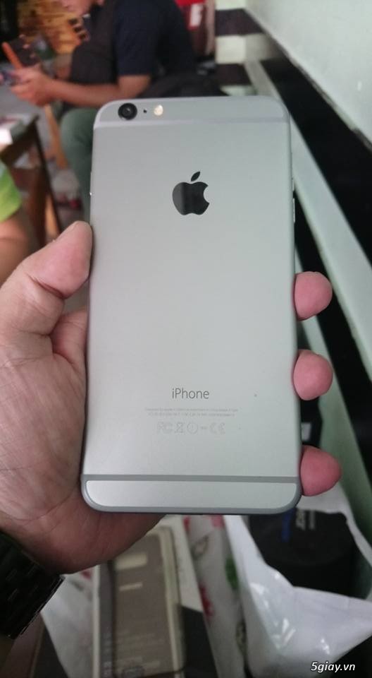 IPhone 6 plus 64gb grey, QUỐC TẾ MỸ LL/A,mới thay vỏ nên new 99%, zin - 2
