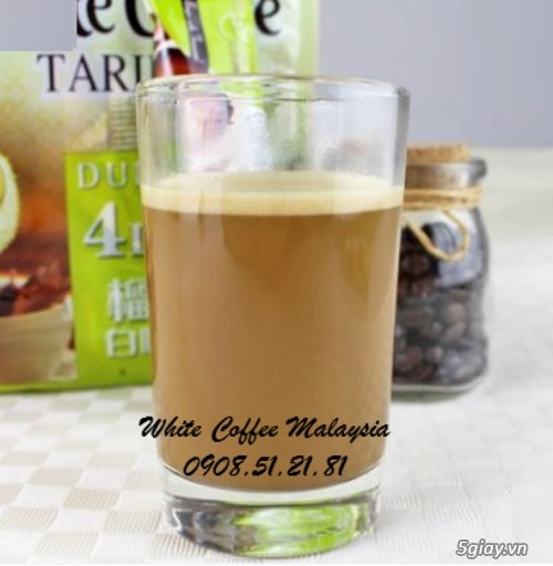 Cà Phê Trắng Sầu Riêng 4in1 - White Coffee Durian Malaysia - 3