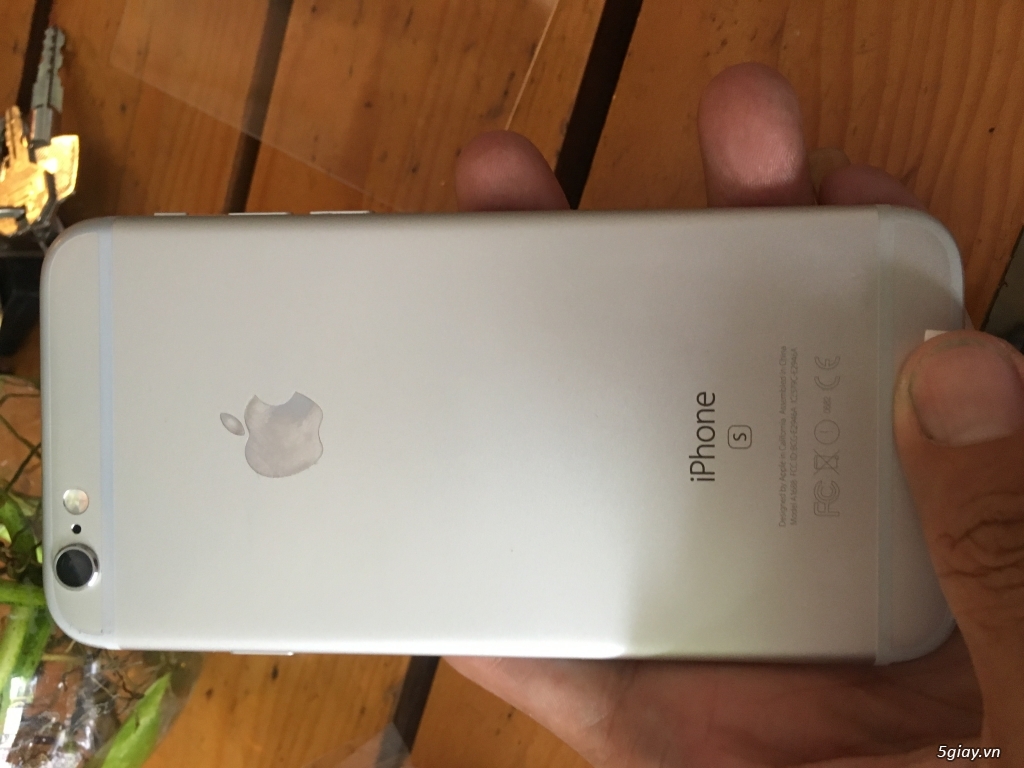 iphone 6s 64gb silver trăng quoc te may zin all con 98% - 1