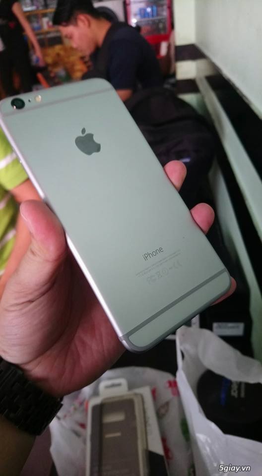 IPhone 6 plus 64gb grey, QUỐC TẾ MỸ LL/A,mới thay vỏ nên new 99%, zin - 9