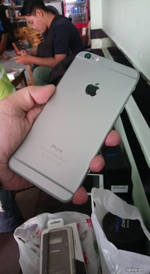 IPhone 6 plus 64gb grey, QUỐC TẾ MỸ LL/A,mới thay vỏ nên new 99%, zin