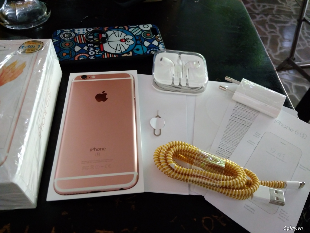Iphone 6s vàng hồng 99% fullbox hàng FPT VN/A - 2