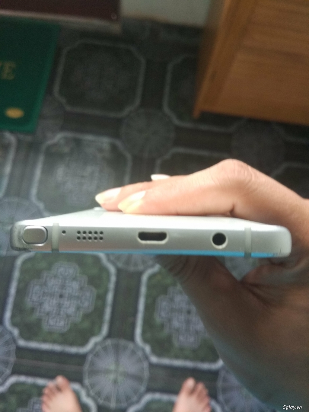Samsung Note 5 bản 2 sim White Pearl - 5