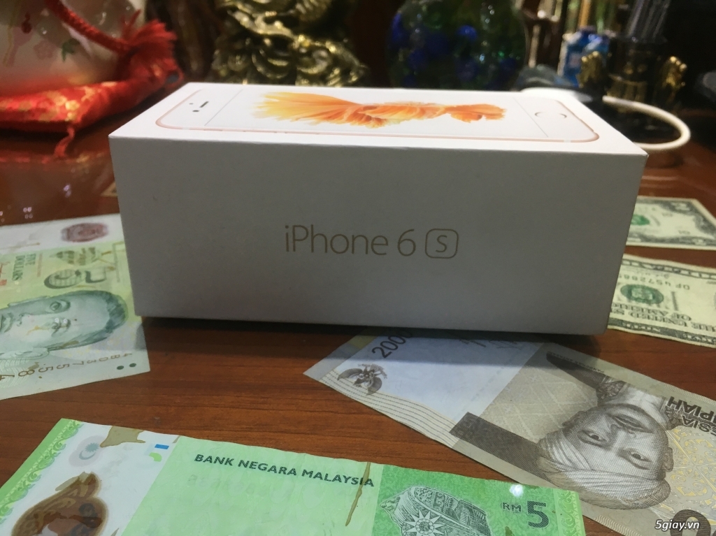 Bán iPhone 6S 64G Hồng Máy Quốc Tế Đẹp Full Box Zin All