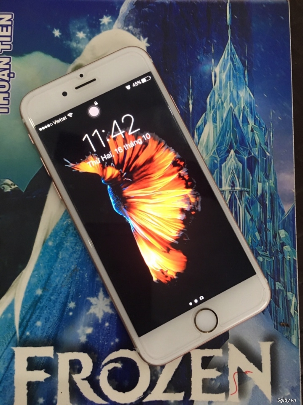 Bán iphone 6s 16gb vàng hồng QT máy mới 99% rất đẹp