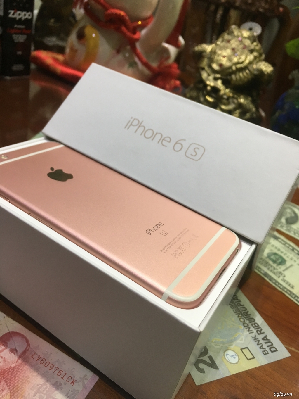 Bán iPhone 6S 64G Hồng Máy Quốc Tế Đẹp Full Box Zin All - 3