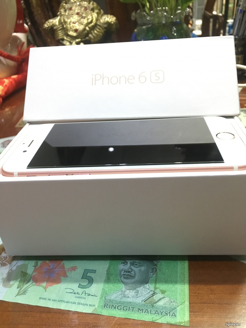 Bán iPhone 6S 64G Hồng Máy Quốc Tế Đẹp Full Box Zin All - 4