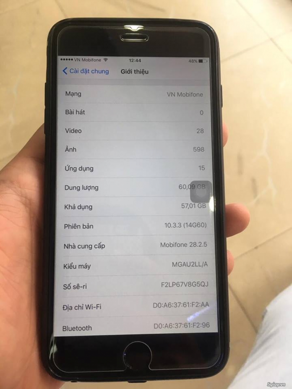 iphone 6+ gray 64gb quốc tế - 1