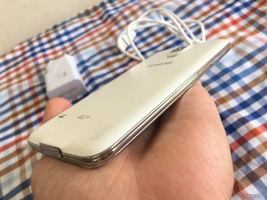 Samsung Galaxy S5 màu trắng - 5