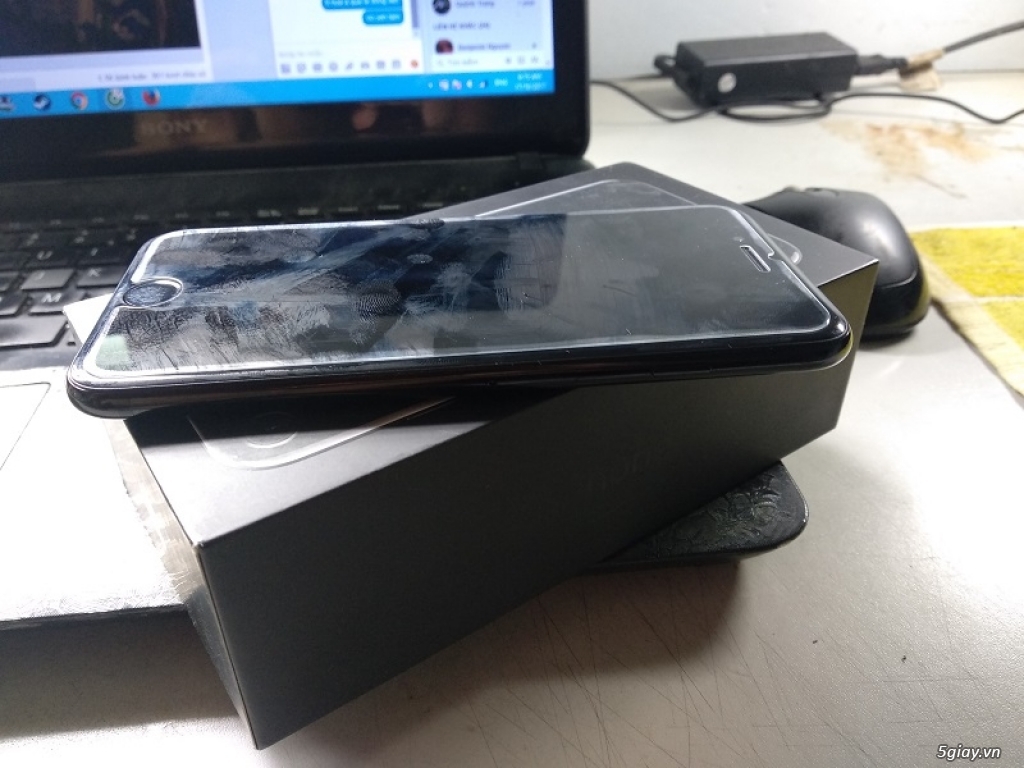 iPhone 7 128gb màu Jet Black FULLBOX mới 99% - 5