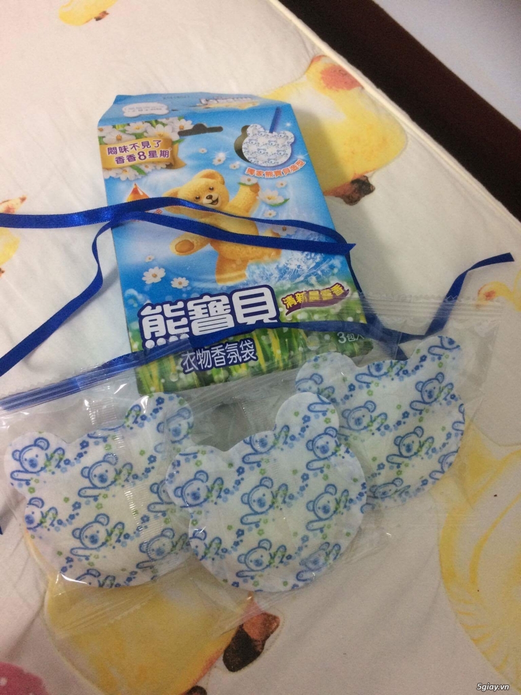 Túi thơm Taiwan dung ủ thơm áo quần cho bé