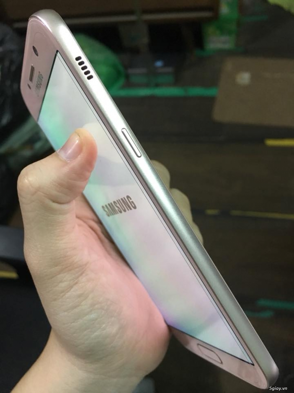 Samsung a5 2017 rose máy đẹp còn bảo hành - 2