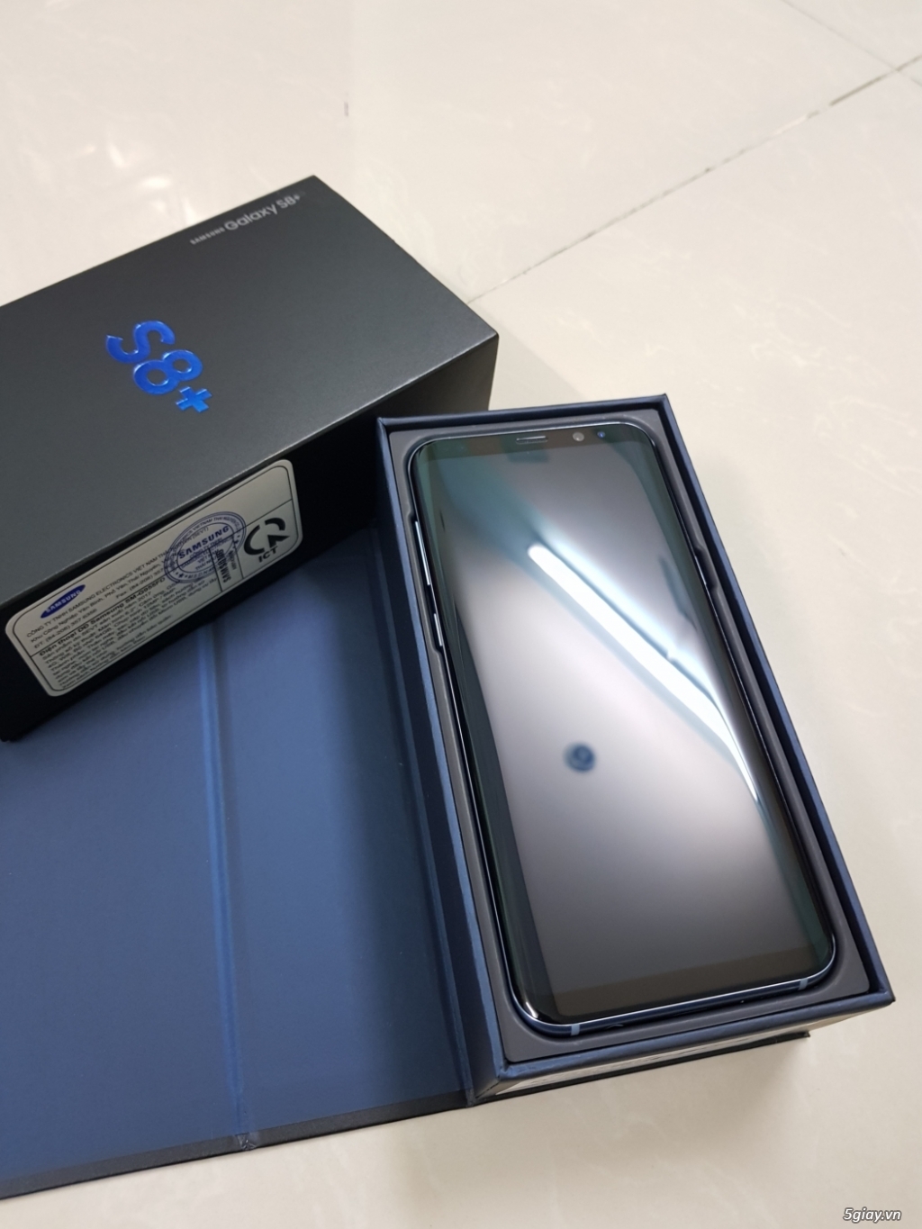 S8 plus blue hàng cty bh 7/2018 đẹp keng tặng ốp lưng chính hãng - 2