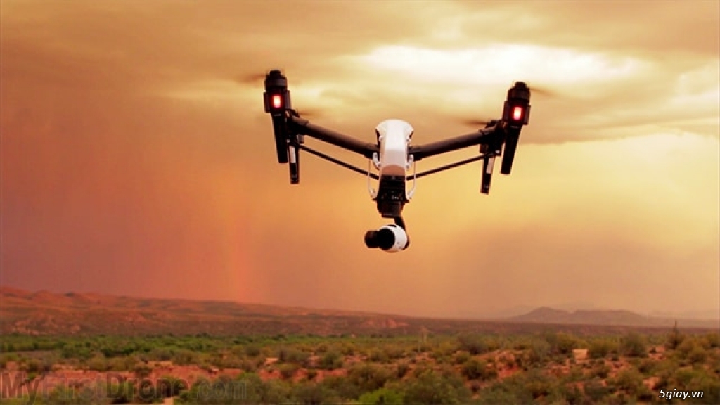 Drone-DJI's Inspire 1 V2.0 full set,extra 1 bộ pin & cánh quạt giá tốt - 7