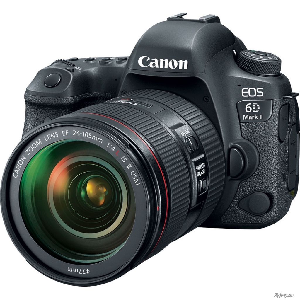 Canon EOS 6D Mark II + Len 24-105mm f/4L IS II (Chính hãng LBM)