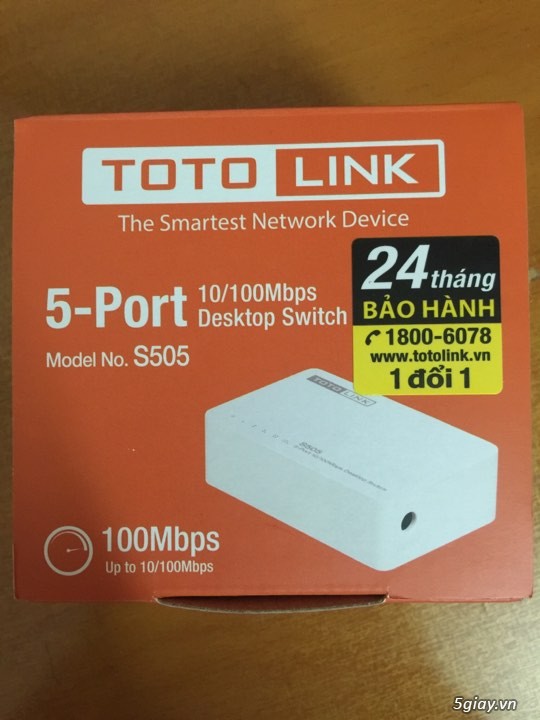 Totolink Router, Kích sóng, Switch tại miền bắc - 11