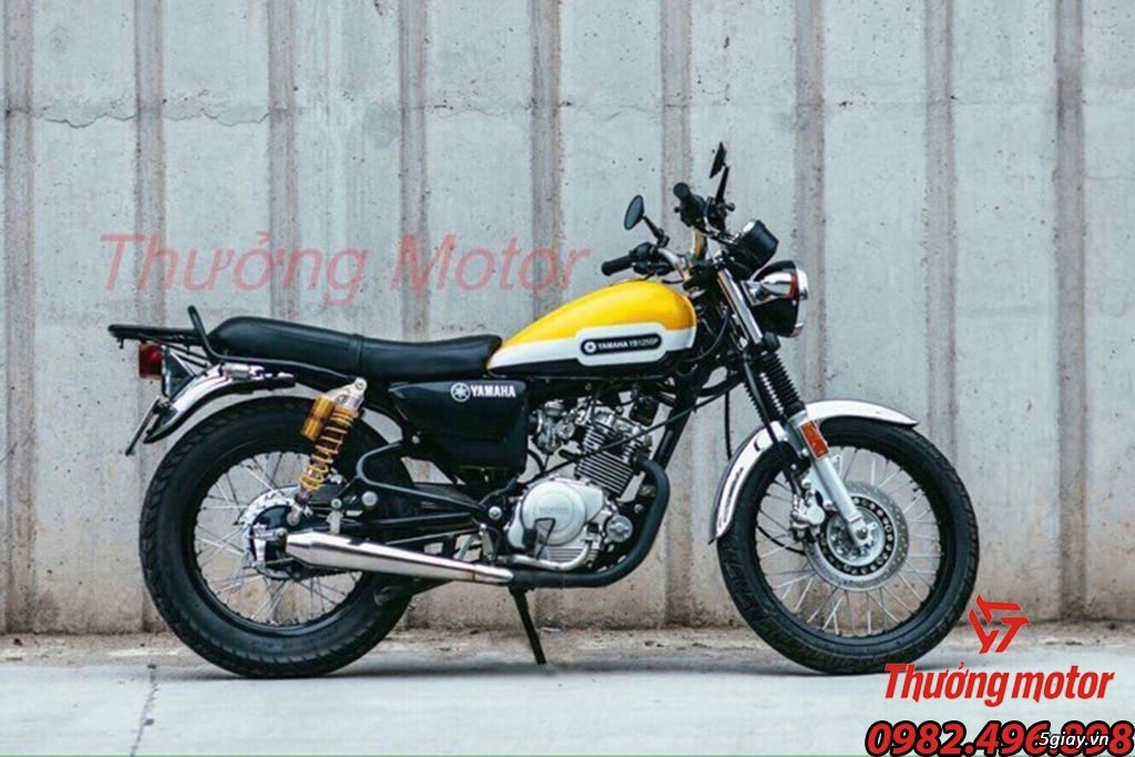 Thợ Hà Nội xuống đời classic bike Yamaha YB125SP  Hình 5  Lốp xe máy  Honda cb750 Xe ý tưởng