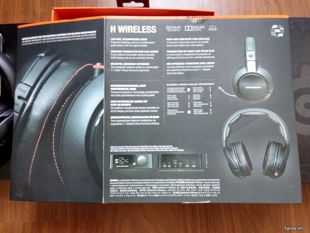 Headphone cho Gamer H WIRELESS STEELSERIES - 1