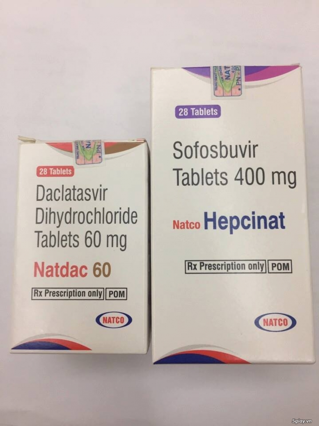 Thuốc Natdac 60mg (Điều trị viêm gan C) - 1
