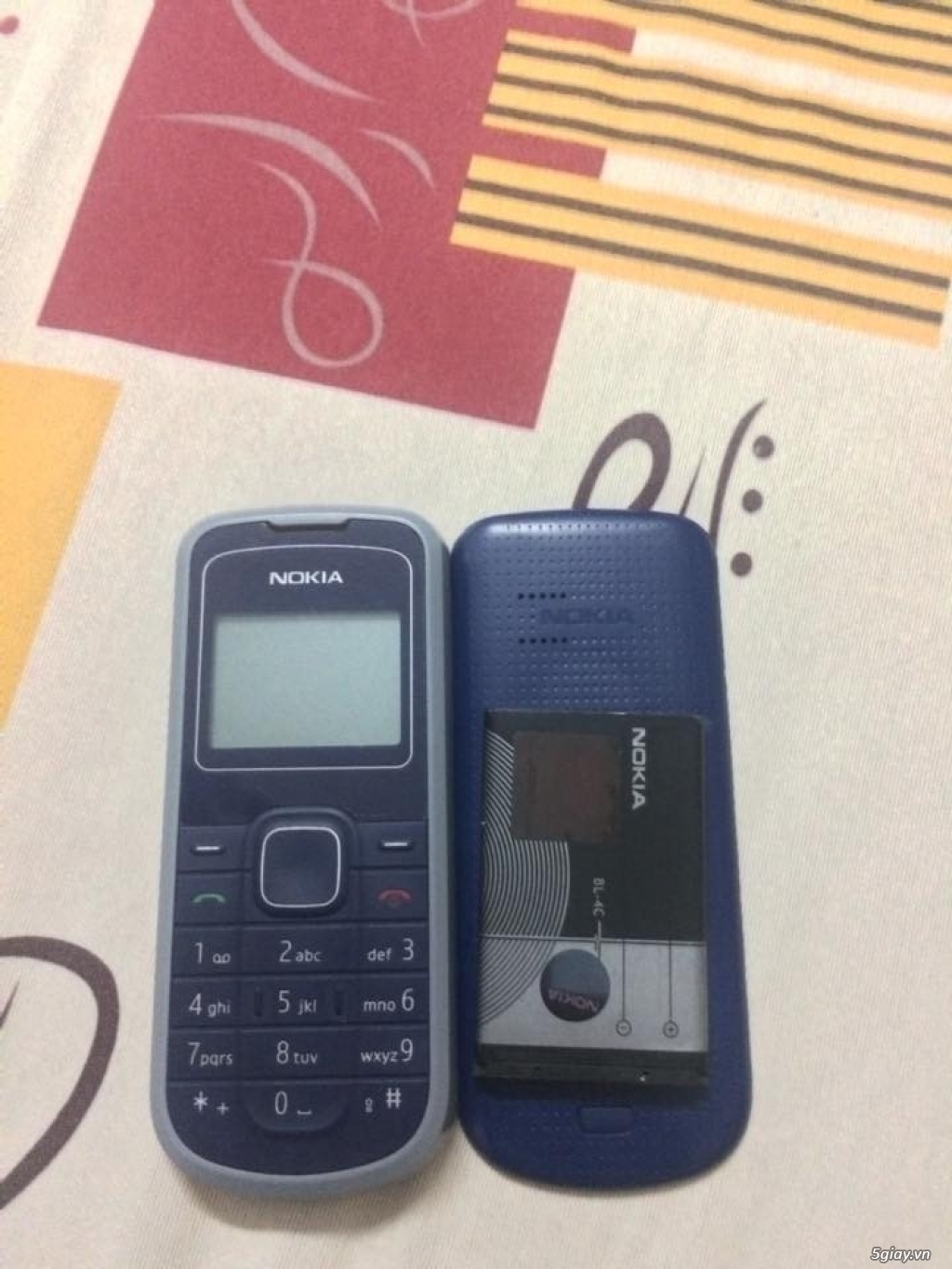 Đập đá NOKIA....Nokia 1202 vs Nokia 105 2 sim.. Nguyên zin 9 hãng FPT! - 3