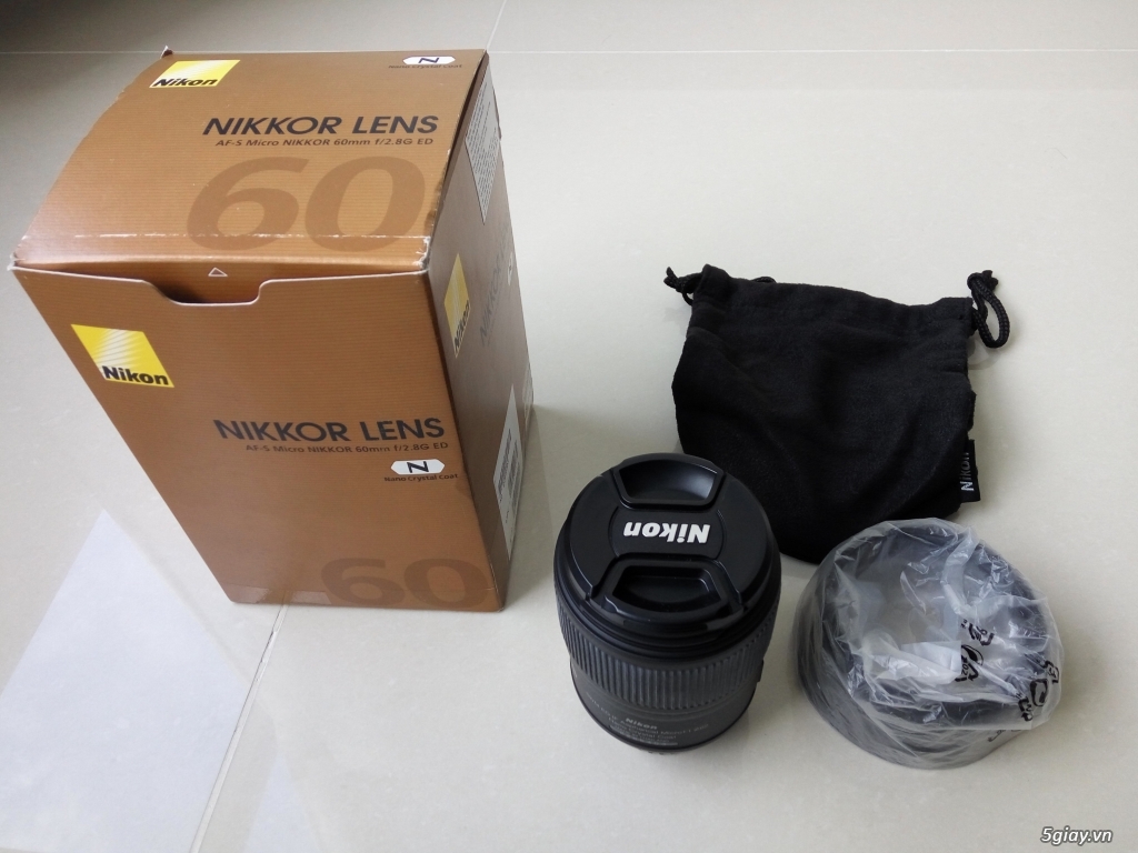 Để lại ống kính Nikon AF-S MICRO NIKKOR 60MM F/2.8G ED (99%) - 3