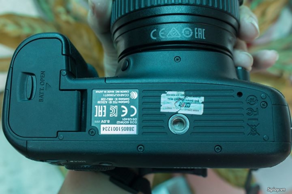 [Bán] Canon Eos 6D & Lens 24-105f4L fullbox LBM - 5